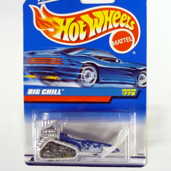 Hot Wheels Big Chill #779 White Die-Cast Vehicle 1998 - Picture 1 of 1